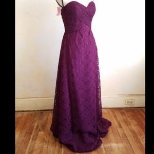 Mori Lee by Madeline Gardner Purple Dress Size 12